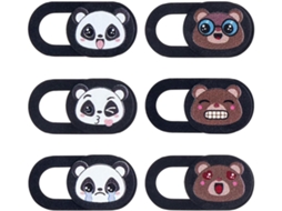 Conjunto De 6 Capas Ultrafinas Em Abs Para Webcam De Laptop