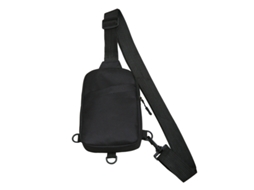 Bolsa Transversal De Cor Sólida, Bolsa De Cintura Leve De Náilon, Bolsa De Alça De Ombro Ajustável Preta SUNNY SPACES