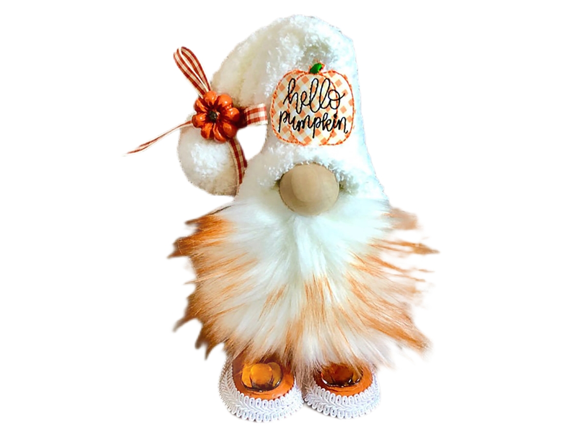 Decoração De Festa Com Gnomos De Abóbora Laranja Laxiscreed Para Bandejas E Ambientes