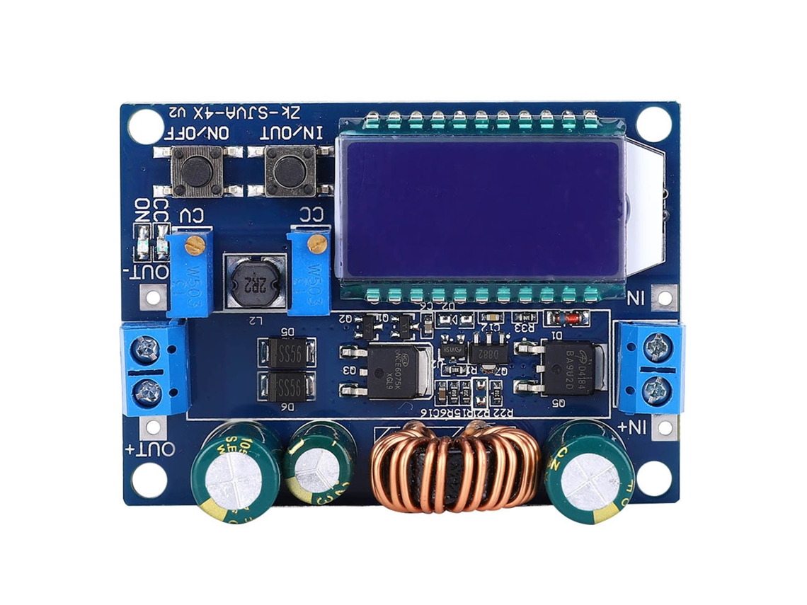 Laxiscreed Conversor Dc-dc Automático Step-up E Step-down De 0,5 A 30v Para Projetos Eletrónicos