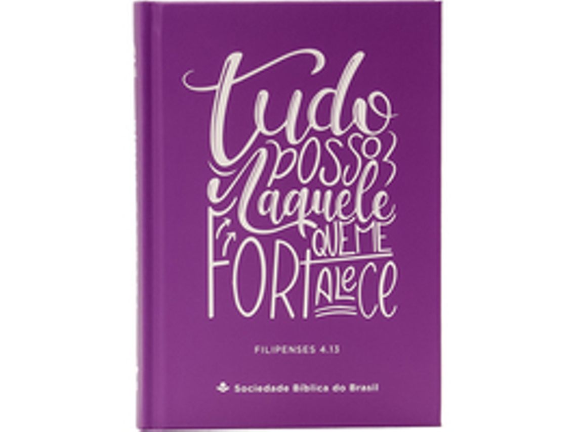 Livro Bíblia Sagrada Naa Letra Maior - Nova Almeida Atualizada De Sociedade Bíblica Do Brasil (português Do Brasil)