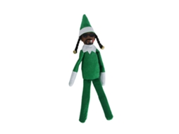 Boneco de Natal elfo em resina de 10 polegadas, decoração festiva para casa e eventos LAXISCREED