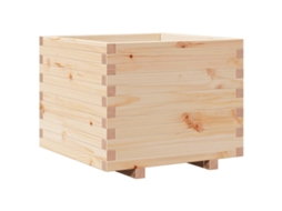 Floreira de jardim VIDAXL Marrom Madeira (60x60x49.5 cm)