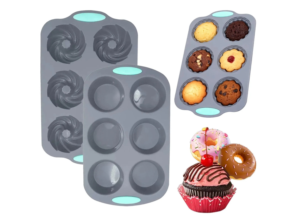 Molde De Silicone Para Confeitaria, Para Bolos Doces E Sobremesas