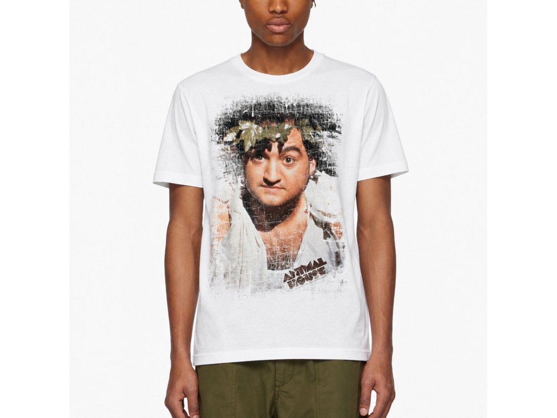Rockinstone Animal House Movie Toga White Adult T-shirt Size:xxxl