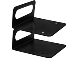 Conjunto De 2 Peças Batentes Cama Antiderrapantes Em Ferro Preto Para Evitar Que Colchões E Travesseiros Deslizem