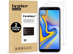 2x Película Vidro Temperado Samsung Galaxy A7 2018 HONGWE.