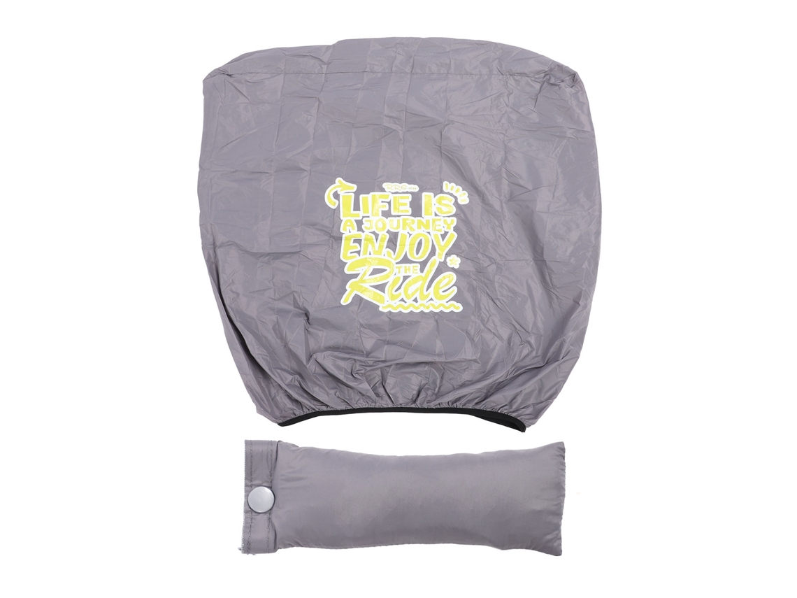 Capinha Protetora Para Bicicleta Plegável Resistente À Água Leve Para Bicicletas De 14 A 16 Polegadas Cinza