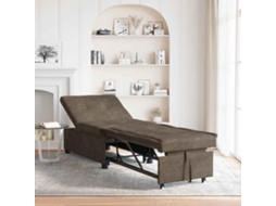 Vidaxl Sofá-cama Cinza Escuro 194 X 67 X 82 Cm Tecido Huahua