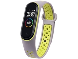 Bracelete Xiaomi Mi Band 4 LMOBILE Dots (Cinzento e Verde)