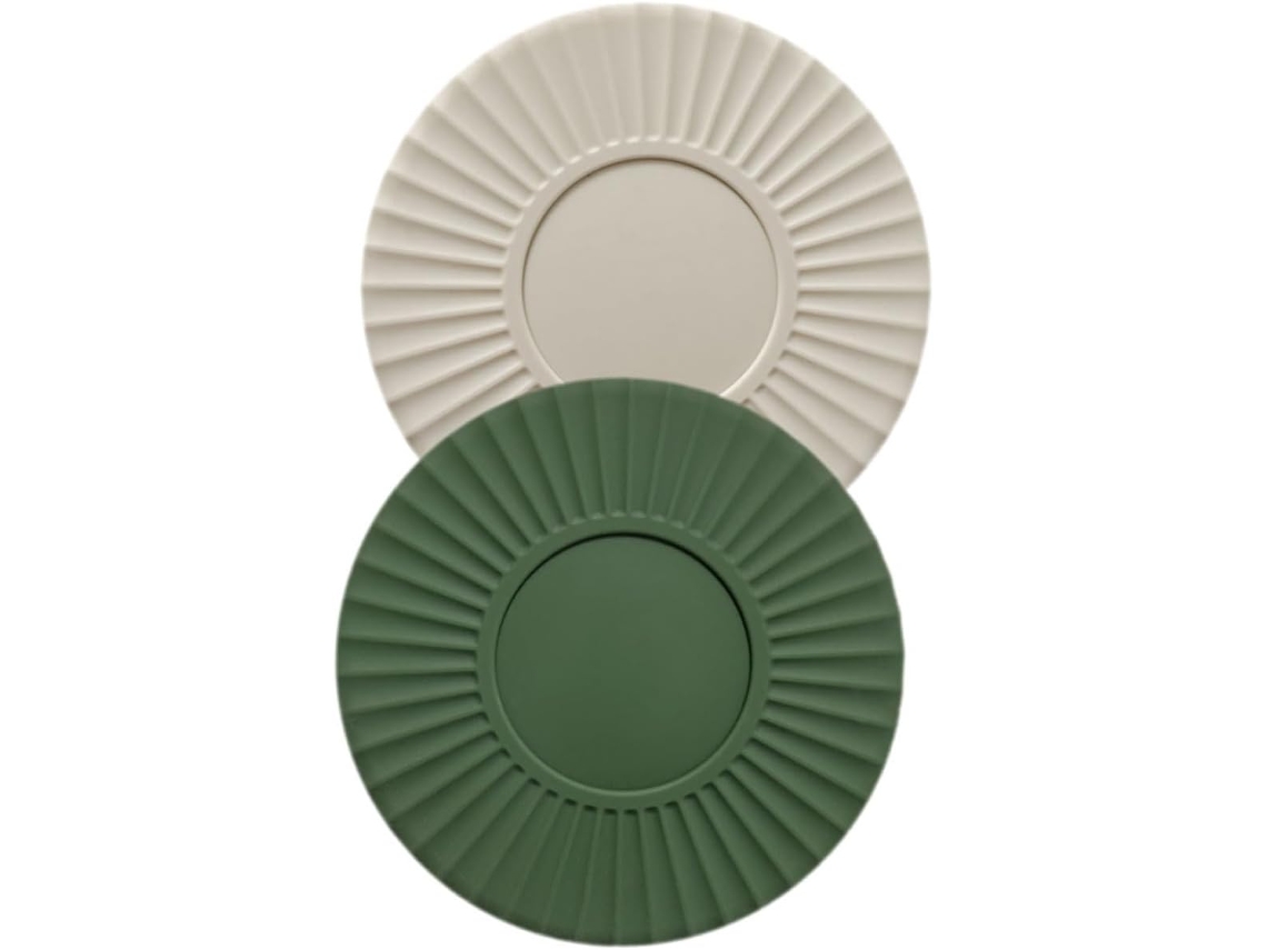 Tapete De Silicone Para Pratos, Protetor Térmico, Acessório Cozinha Vayotoy (2 Peças)