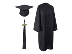 Fasst traje de Graduação com Toga, Gorro e Borla para Ensino Médio e Universidade 2023 Adultos Unissex