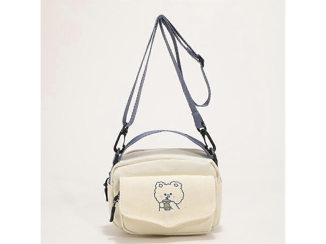 Lurelia Bolsa De Mensageiro Simples Ajustável Com Zíper Compras Axilar