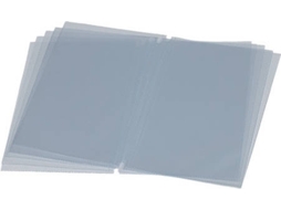 Conjunto de 10 Micas A5 para Menu MC-TIA5 Transparente