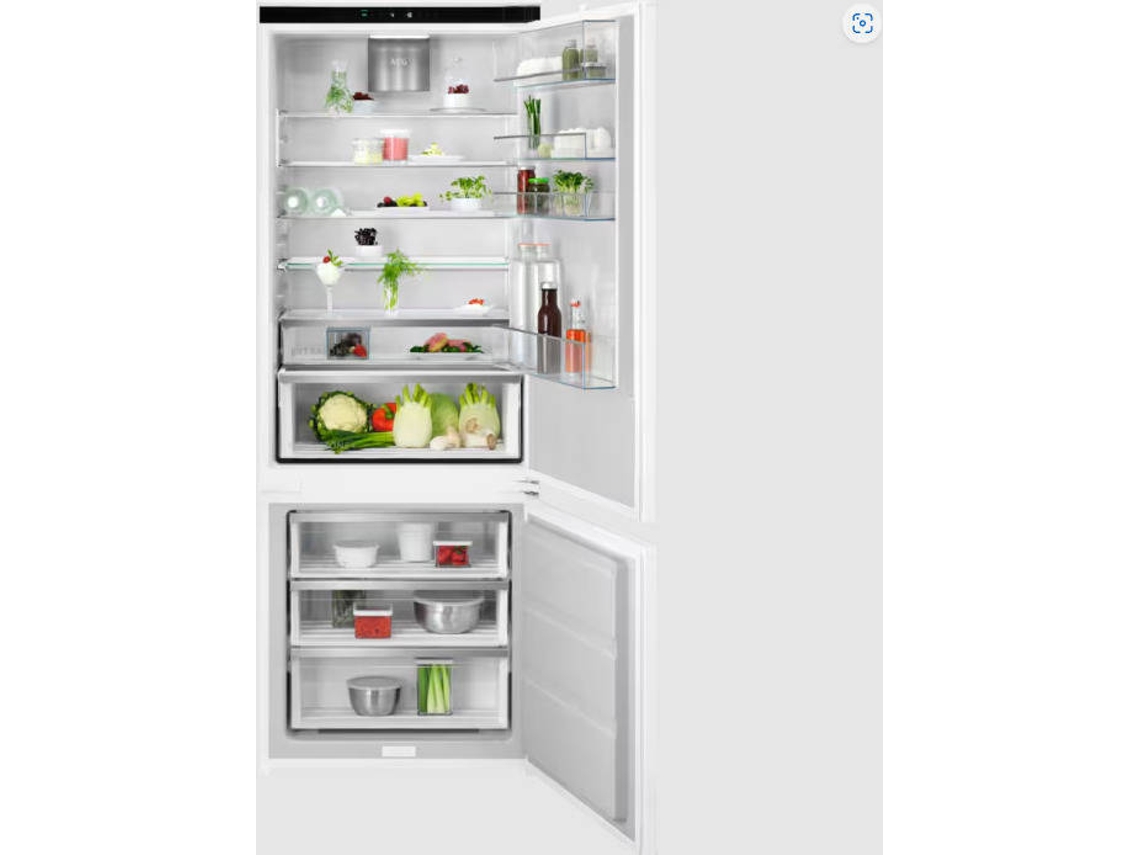 Frigorífico Combinado Encastre AEG Série 7000 NSC7P751DS C (No Frost - 189,4 cm - 376 L - Branco)