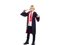 Fato de Menino PARTILANDIA Aprendiz de Feiticeiro Vermelho (Tam.: 5-6 anos)