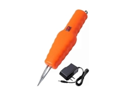 MÁQUINA de Despentar Aves Elétrica YURU, recarregável, aço inox, plugue UK, laranja