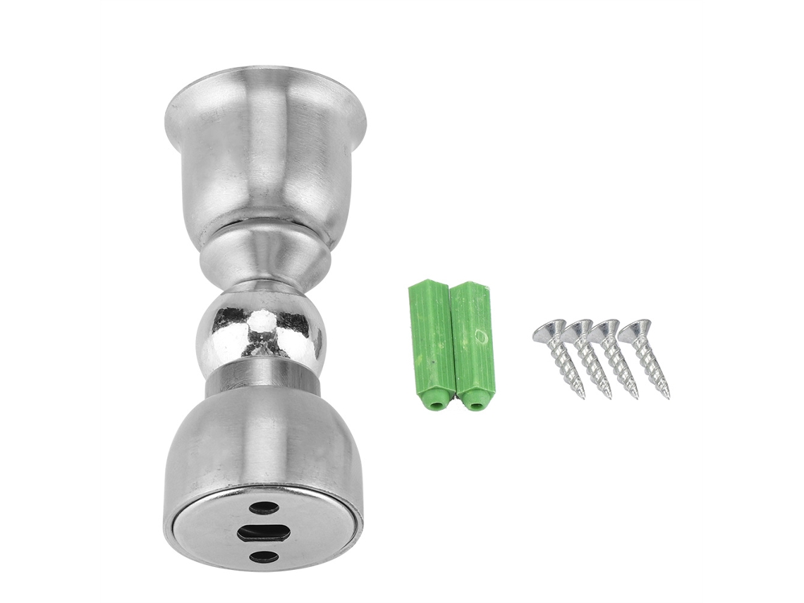 Protetor Magnético De Porta Inox Segurar E Parar Porta