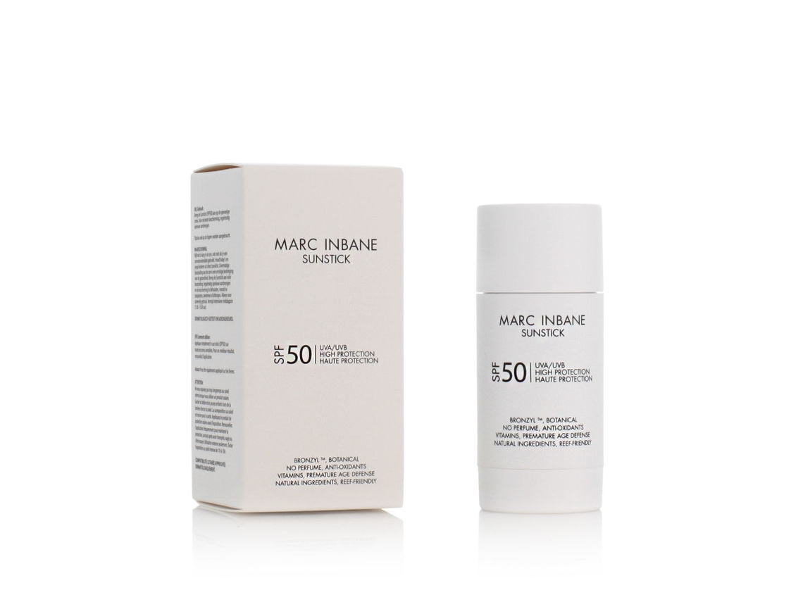 Protetor Solar Facial Marc Inbane Sunstick White Spf 50 (15 g)