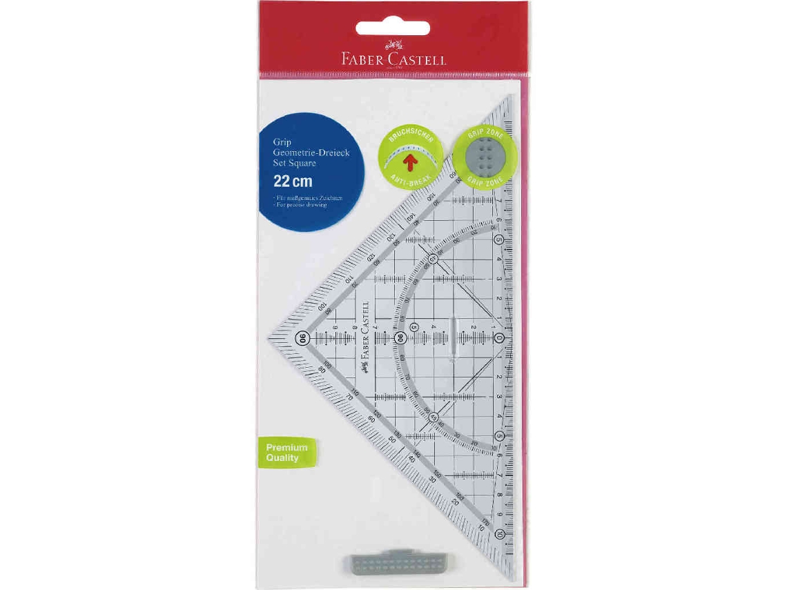 Aristo Grip Cristal 22cm FABER-CASTELL 1 un