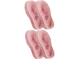 Pares De Palmilhas Pelúcia, Palmilhas Térmicas Para Pantufas, Palmilhas Quentes Para Sapatos, Forros Para Botas