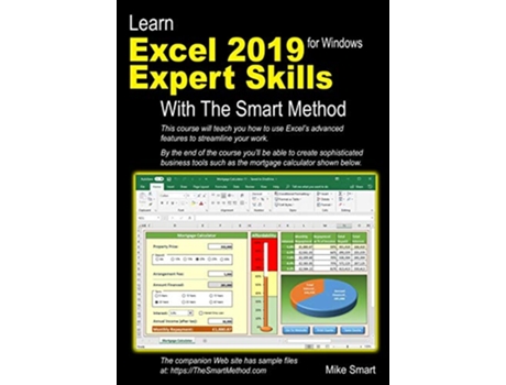 Livro Learn Excel 2019 Expert Skills with The Smart Method Tutorial teaching Advanced Skills including Power Pivot de Mike Smart (Inglês)