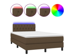 Box Spring Bed, Box Spring Beds Vidaxl Marrom Tecido (120 X 200 Cm)