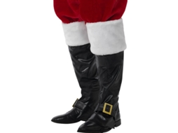 Cobre Botas DISFRAZZES Preto De Pai Natal