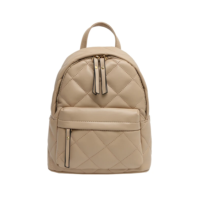 Mochila Escolar, Feminina, Juvenil, Em Couro Com Bolsa De Ombro