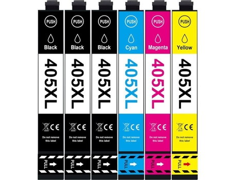 Cartuchos De Tinta Multipack 405xl Para Eps 405 Eps 405xl Para Workforce Wf 3820 Wf 4820dwf Wf 4830dtwf Wf 7830dtwf Wf 7840dt Weiss Cannon