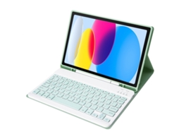 Capa Com Teclado Bluetooth Slot Caneta Para Ipad Pro 9.7 Pol. Layout Pt