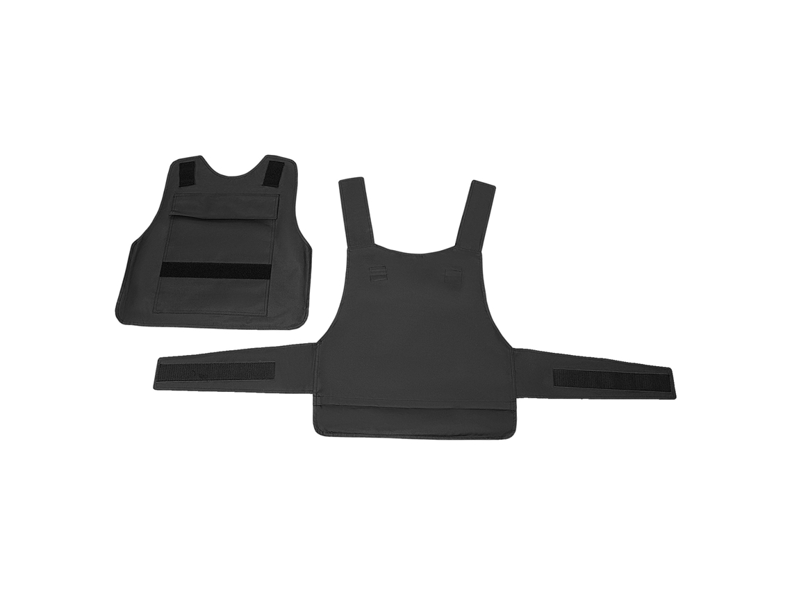Colete Protetor, Impermeável, Ajuste Ajustável, Preto