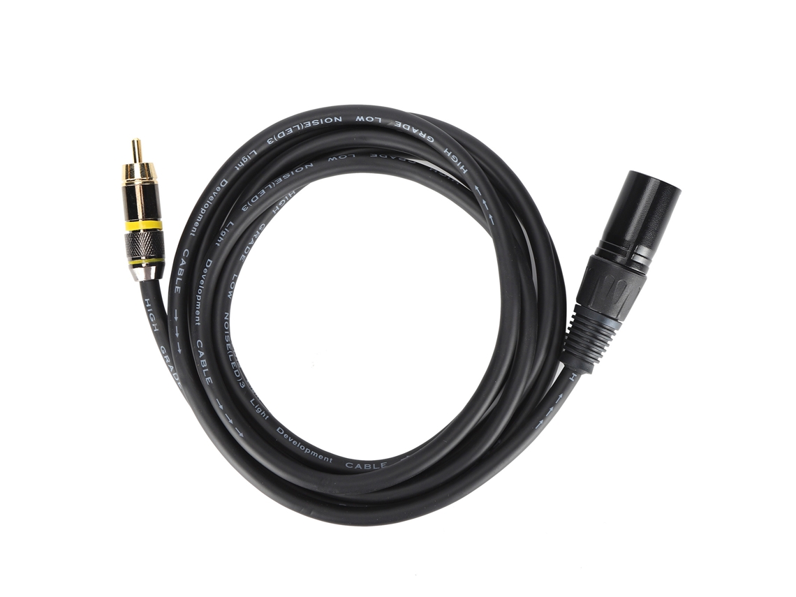 Cabo Xlr Macho para Rca Macho Mali 2m