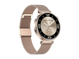 Smartwatch Feminino com Chamadas Bluetooth 1,32 Polegadas Tecido Amoled Vários Modos Esportivos e Design Moderno Rosa Bestvite