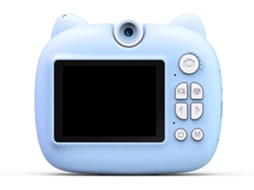 Câmera Digital De 48 Polegadas Com Lente Giratória De 180° E Papel Térmico