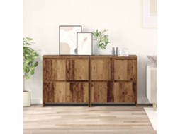 Vidaxl Aparadores 2 Pcs Madeira Antiga 70 X 41 X 75 Cm