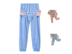 Pijama Plush Casal Elefante Engraçado Presente Namorado