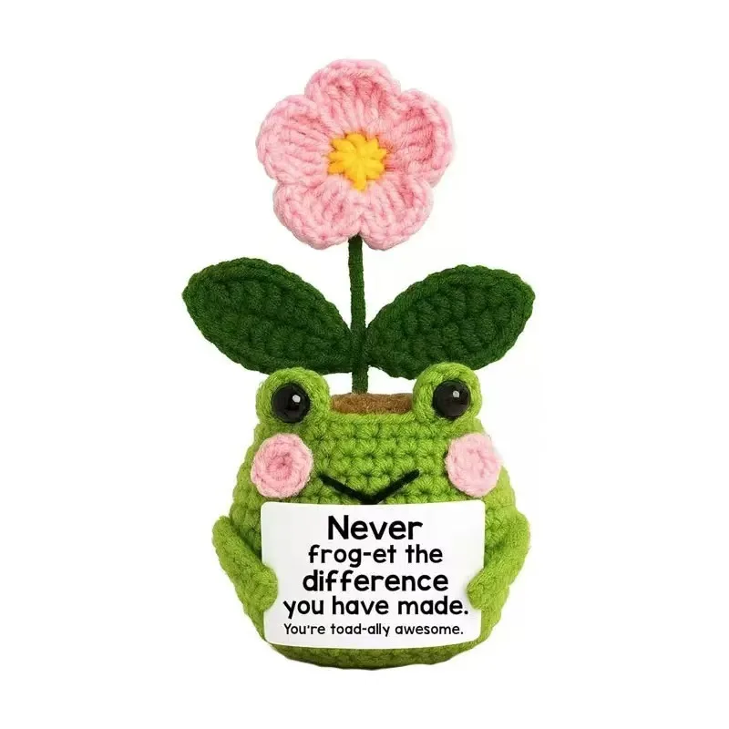 (15 Cm) Vaso De Flores Trançado À Mão, Planta Artificial, Decoração Para Presente