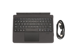 Teclado Sem Fio Bluetooth Fino Leve Recarregável Com Touchpad Para Surface Go 3 Aquaforge