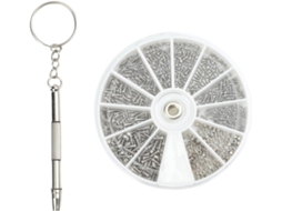 Conjunto De 600 Parafusos E Porcas Eletrônicas M1, M1 2e 4 Para Pequenos Fixadores De Aço Inoxidável Com Chave Fenda 4em