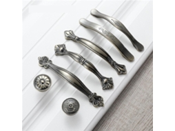 Puxador De Metal Estilo Antigo Em Liga Zinco, 128mm, Para Gavetas, Portas De Armários Cozinha, Móveis, Guarda Roupas E