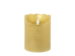 Set 4 Velas DRW Dourado (10x12,5 cm)