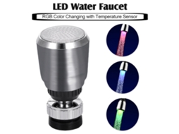 Torneira Led Com Luz Rgb Controle De Temperatura