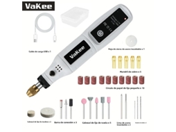 (branco 2) Mini Furadeira Recarregável Usb, Ferramenta Rotativa, Mini Polidora
