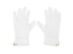 Urbannova-luvas De Bilhar Profissionais 2pcs Poliéster Algodão Brancas