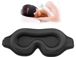 Máscara para Dormir de Lado, Contorno 3d Aprimorado para Homens e Mulheres, Bloqueia a Luz AQUAFORGE