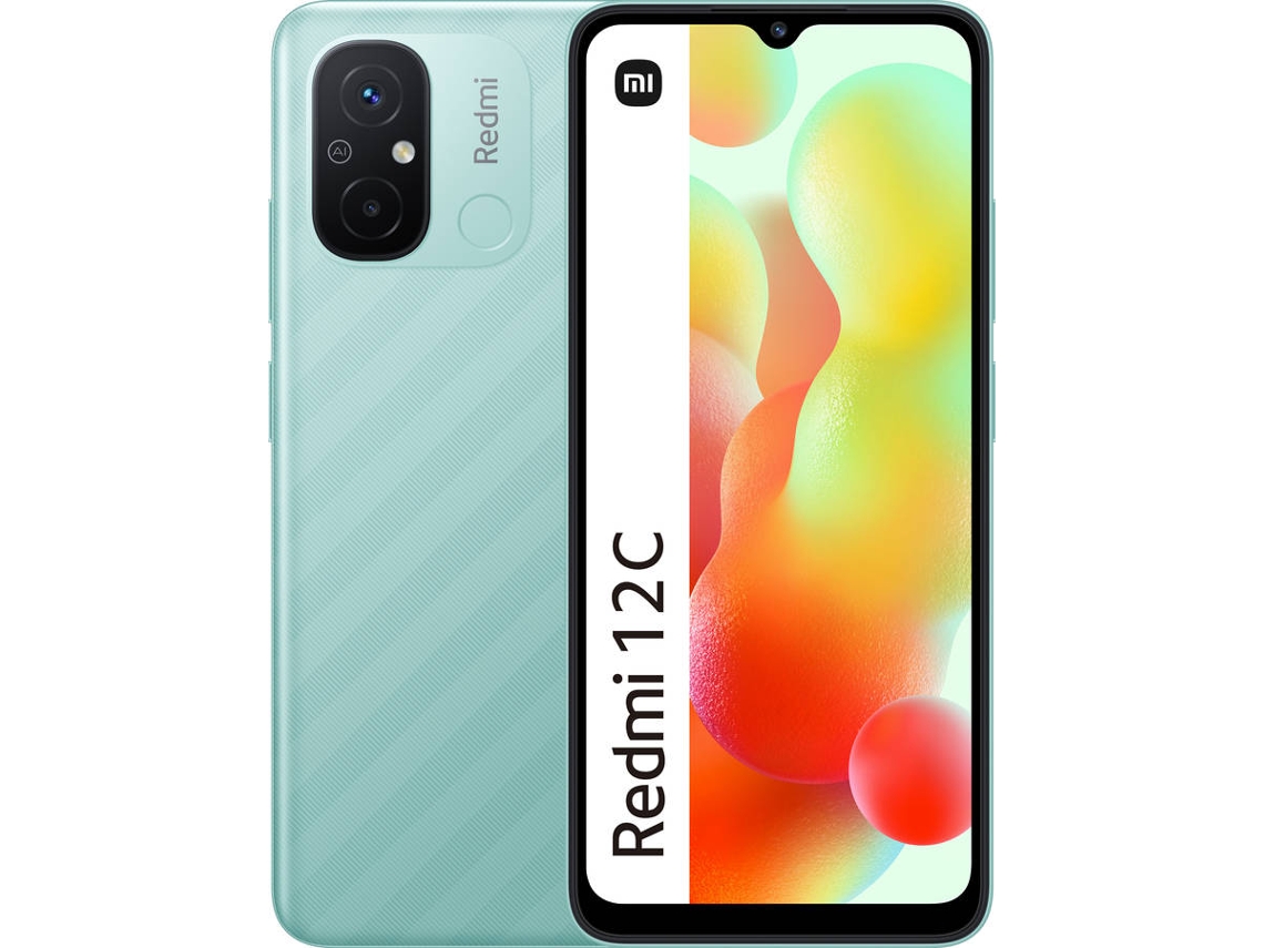 Smartphone XIAOMI Redmi 12C (6.71'' - 3 GB - 64 GB - Verde)