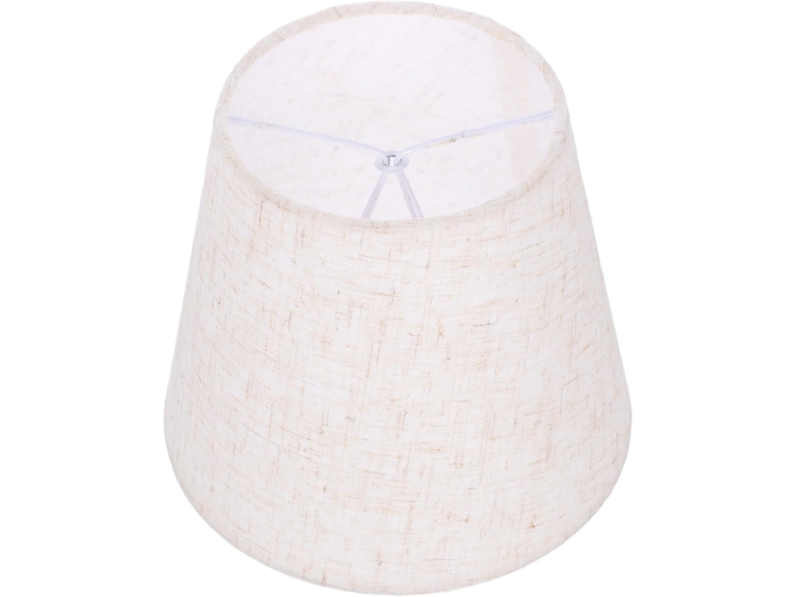 Abajur De Mesa Moderno Em Tecido De Linho Para Quarto.