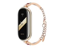 Lurelia Pulseira De Relógio Mijobs Ruyi Beauty, Compatível Com Xiaomi Mi Band 8/ 9/ Nfc