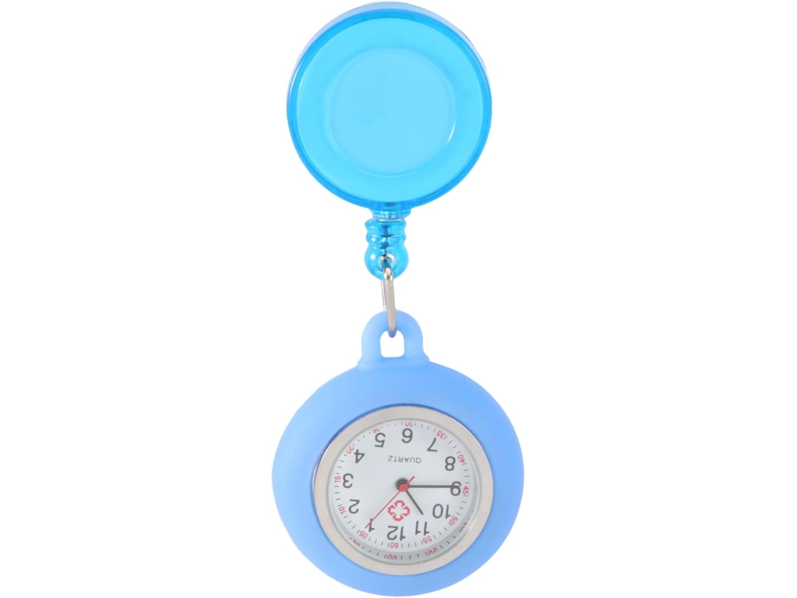 Relógio Bolso Retrátil Pendurar Crachás Enfermeiros Clipe Design Criativo Portátil Profissionais Saúde GOKOCO